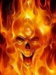 pic for fire skull